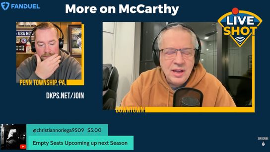 DK's Live Shot of Steelers: More McCarthy taken in Downtown (Videos)